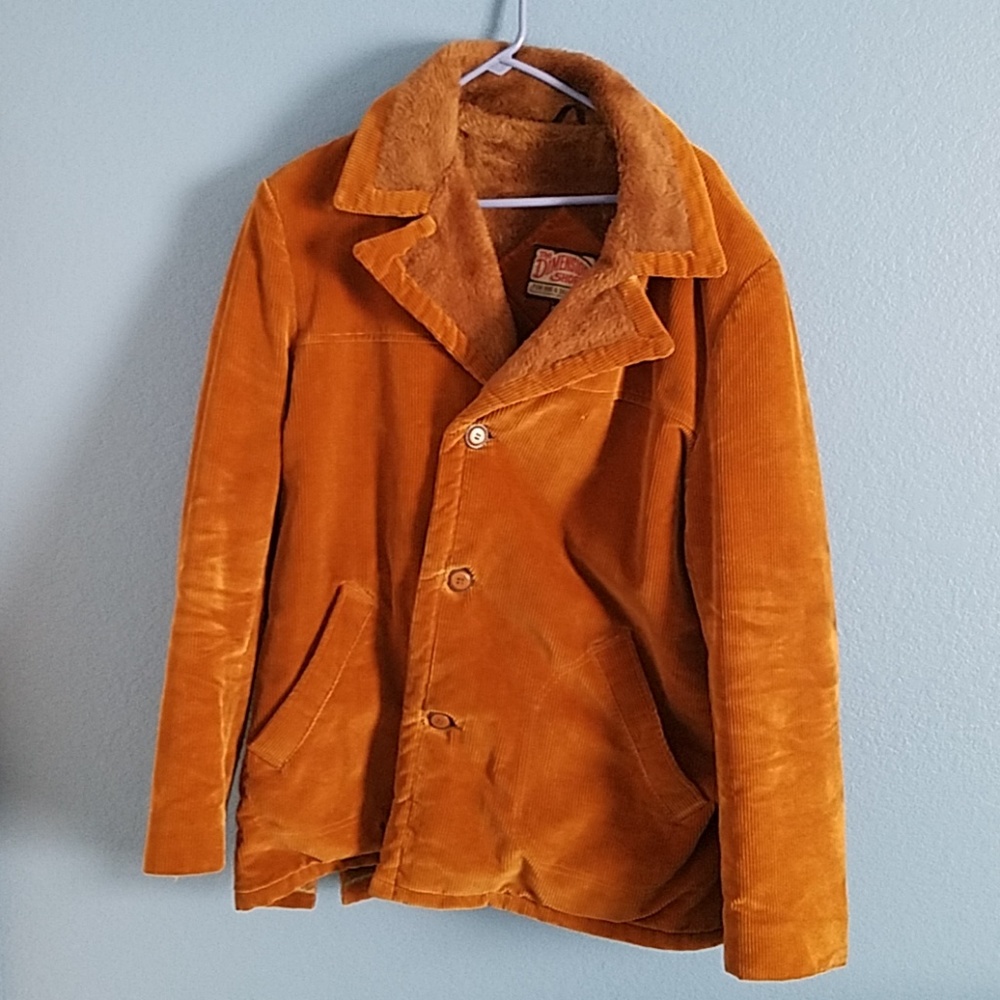 Mens Vintage Corduroy Jacket XXL  48